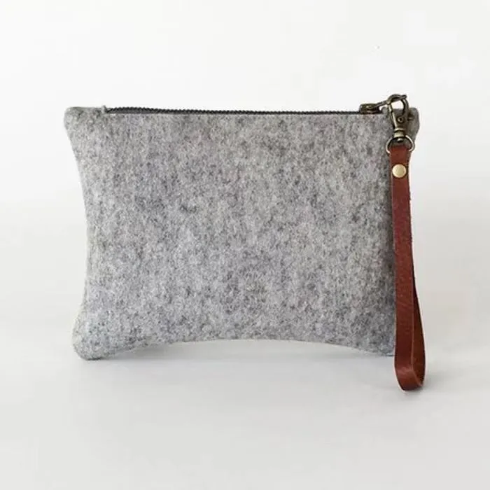 Felt Clutch Bag
