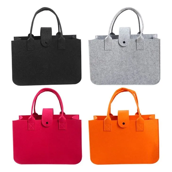 Beg Tangan Felt Wool