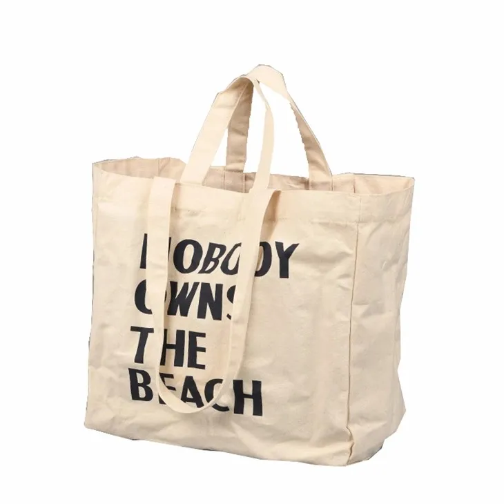 Beg Tote Kapas Mesra Alam Promosi Dengan Logo